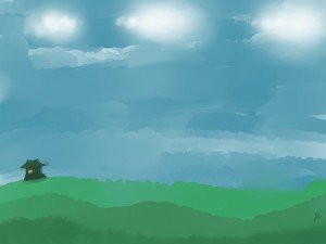 First Sketch done in Wacom Tablet